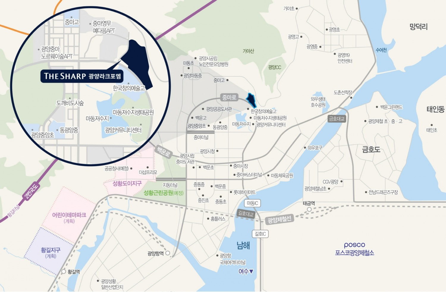 위치도.(사진=포스코건설)
