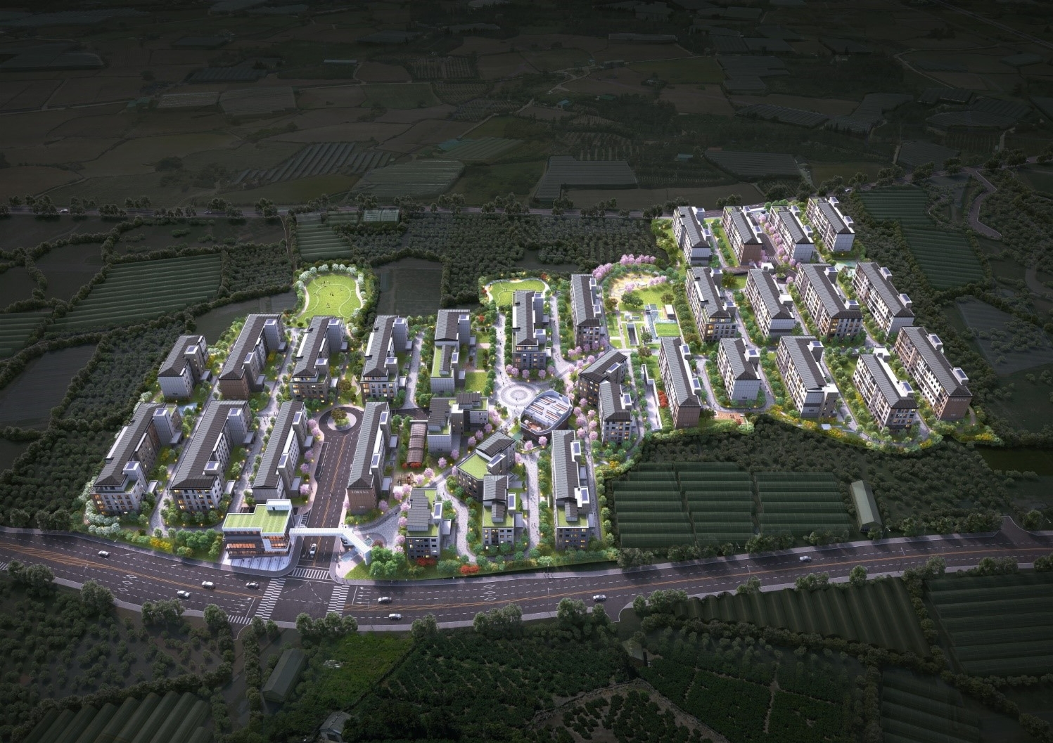 포레나 제주에듀시티 조감도.(사진=한화건설)