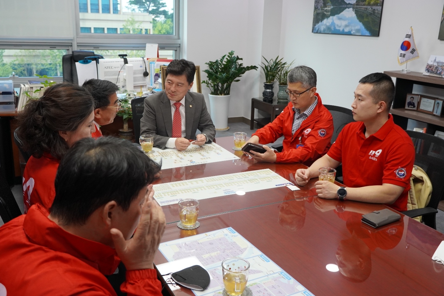 구자근 의원, 소방공무원 국립묘지 안장 초석 발판 마련 간담회 개최