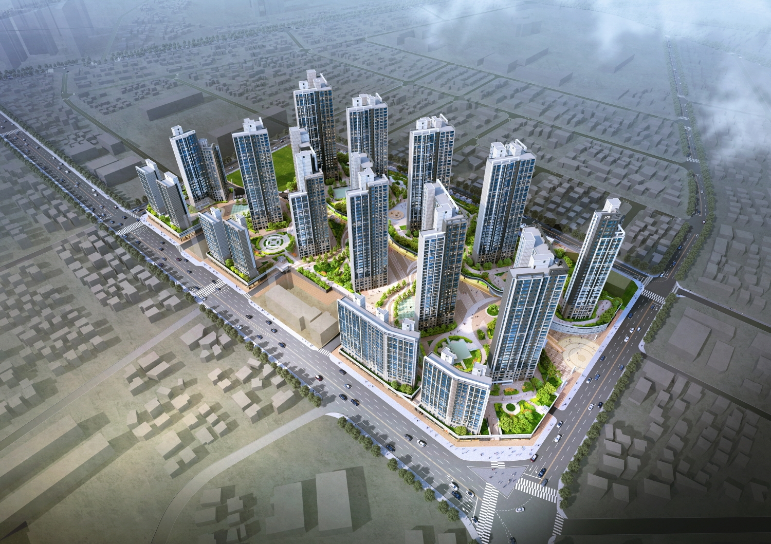 대명자이 그랜드시티 조감도.(사진=GS건설)