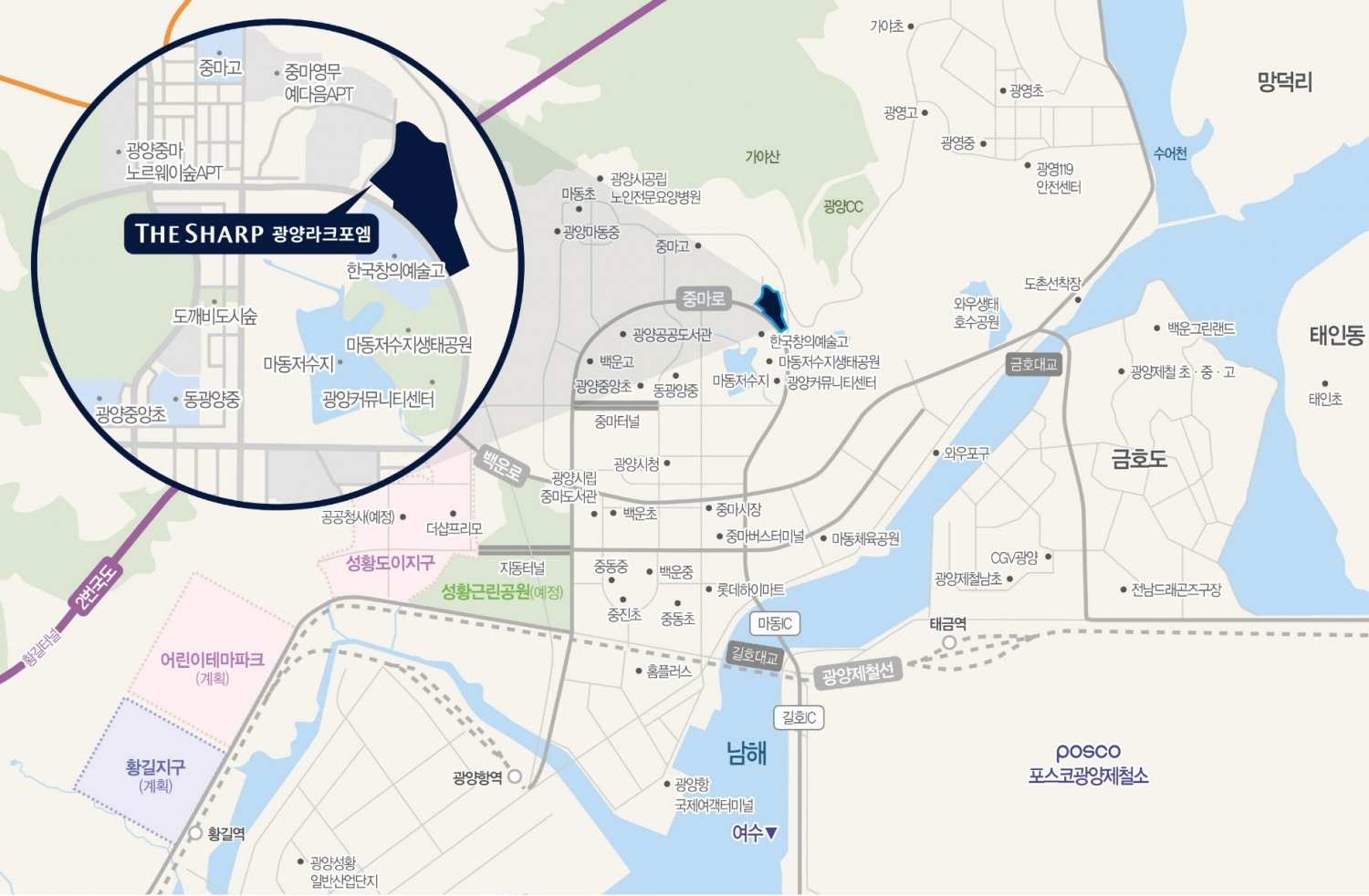 위치도.(사진=포스코건설)