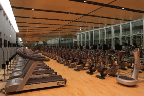 엔씨소프트 지하에 위치한 '피트니스 센터' 전경. 사진=엔씨소프트