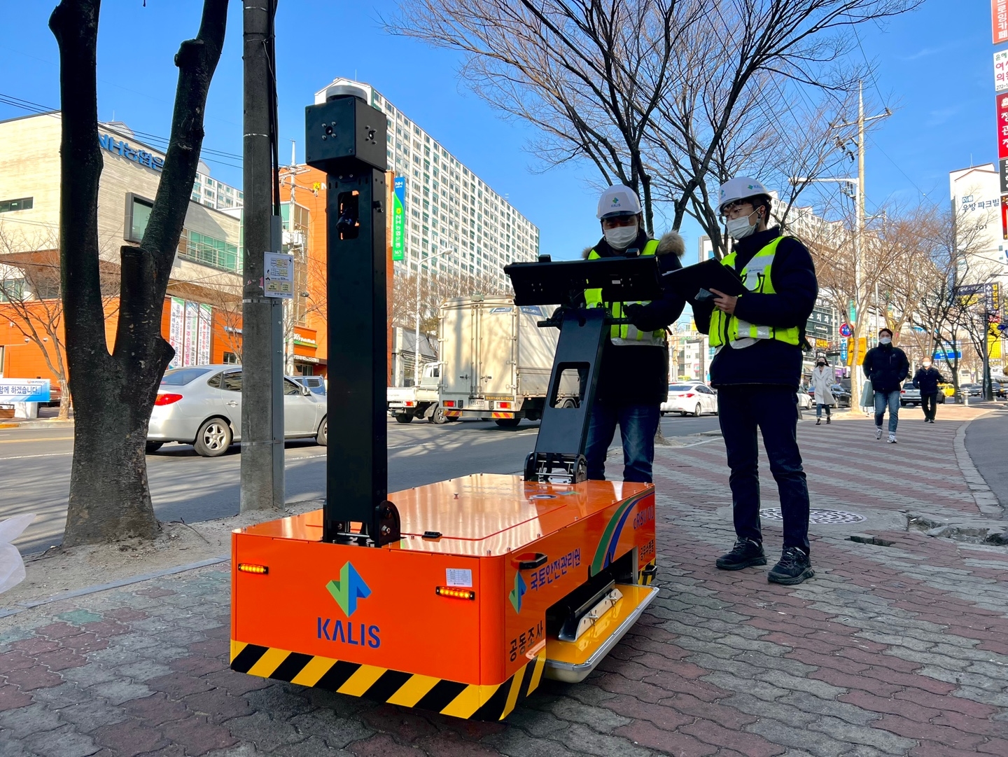 도로지반조사 모습. (사진=국토안전관리원)
