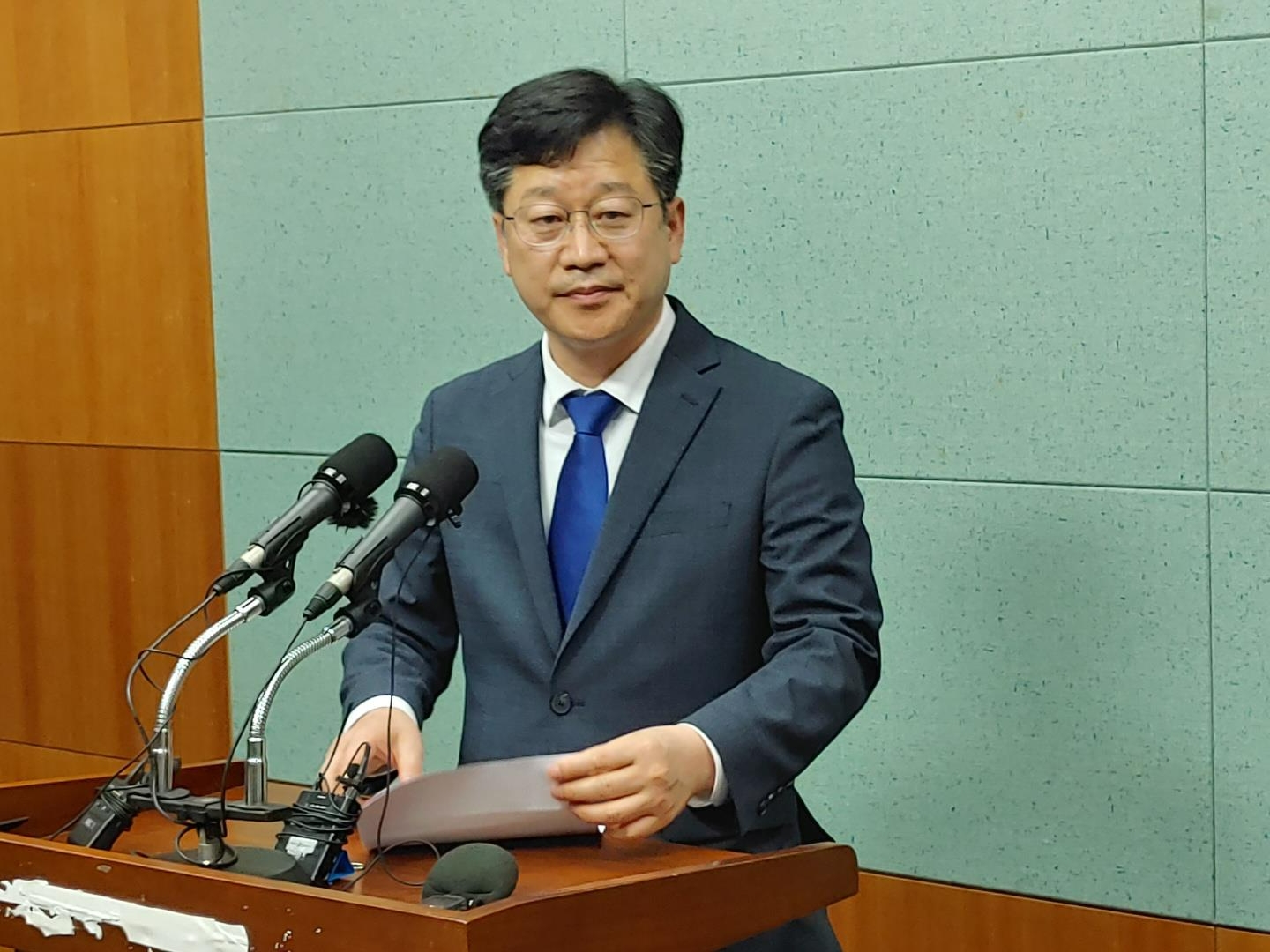 더불어민주당 안호영 수석대변인.(사진=연합뉴스)