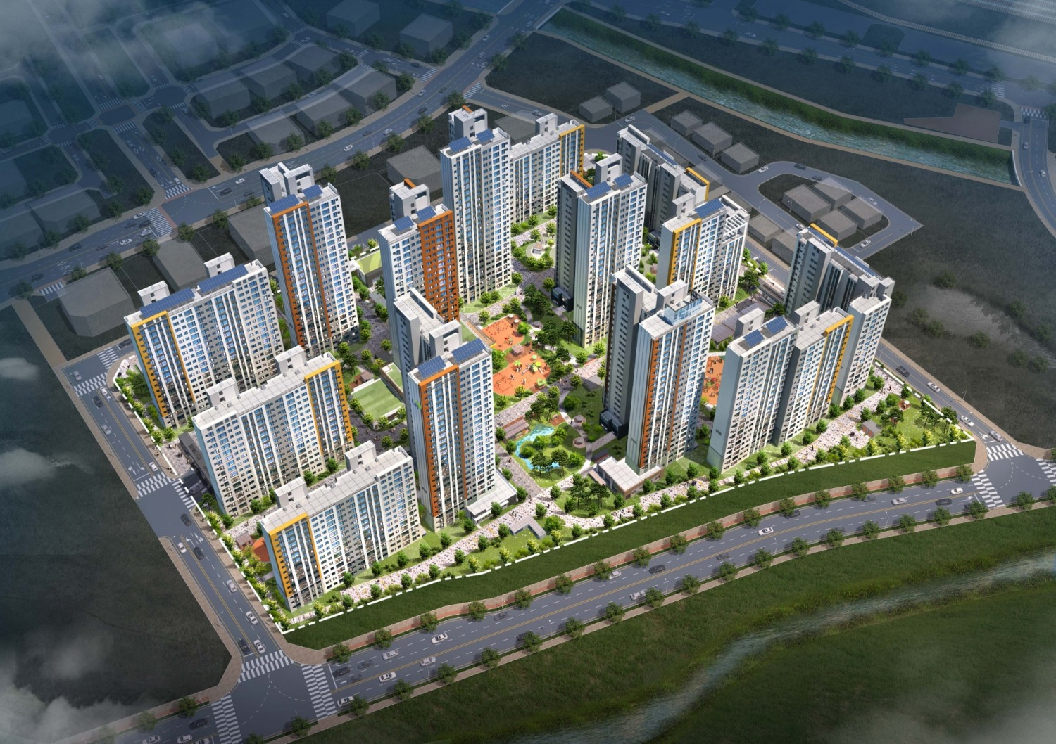 의왕초평A3 단지 조감도.(사진=LH)