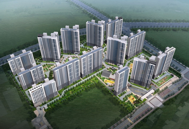 운정신도시 호반써밋(가칭) a2블록 조감도.