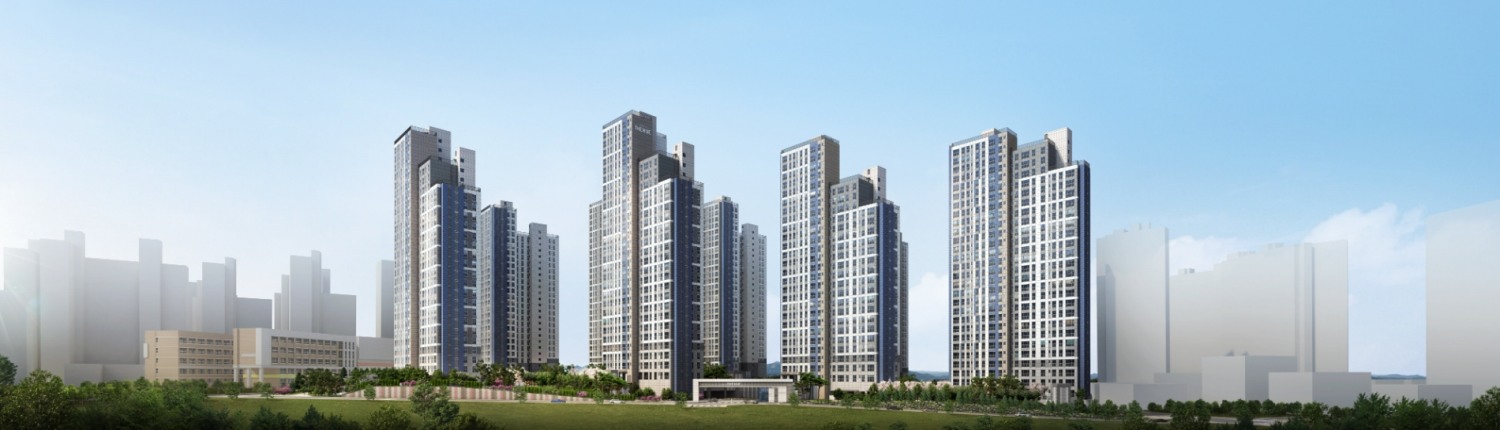 검단 한신더휴 어반파크 투시도.