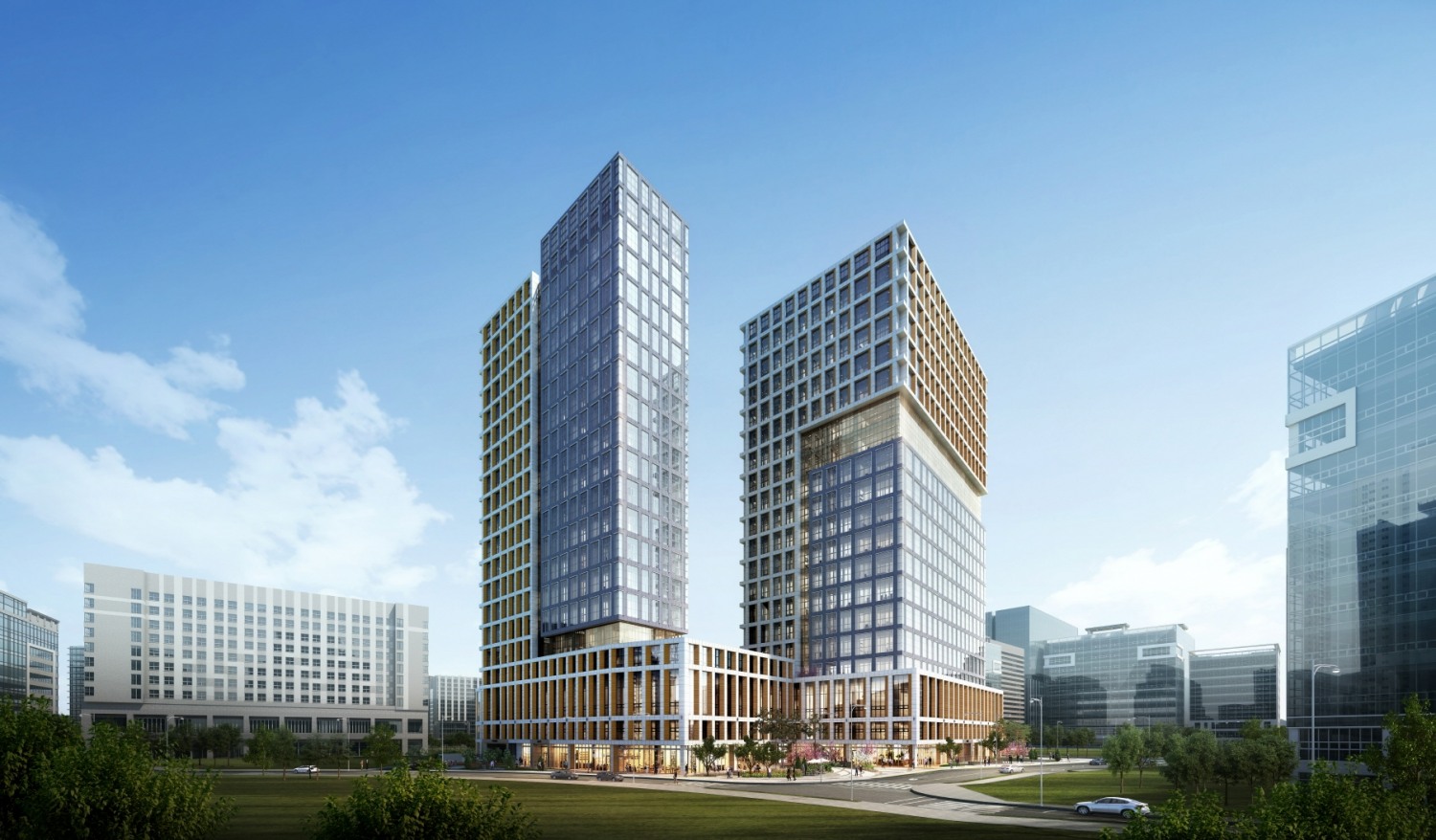 동탄 헤리엇 더큐브 투시도