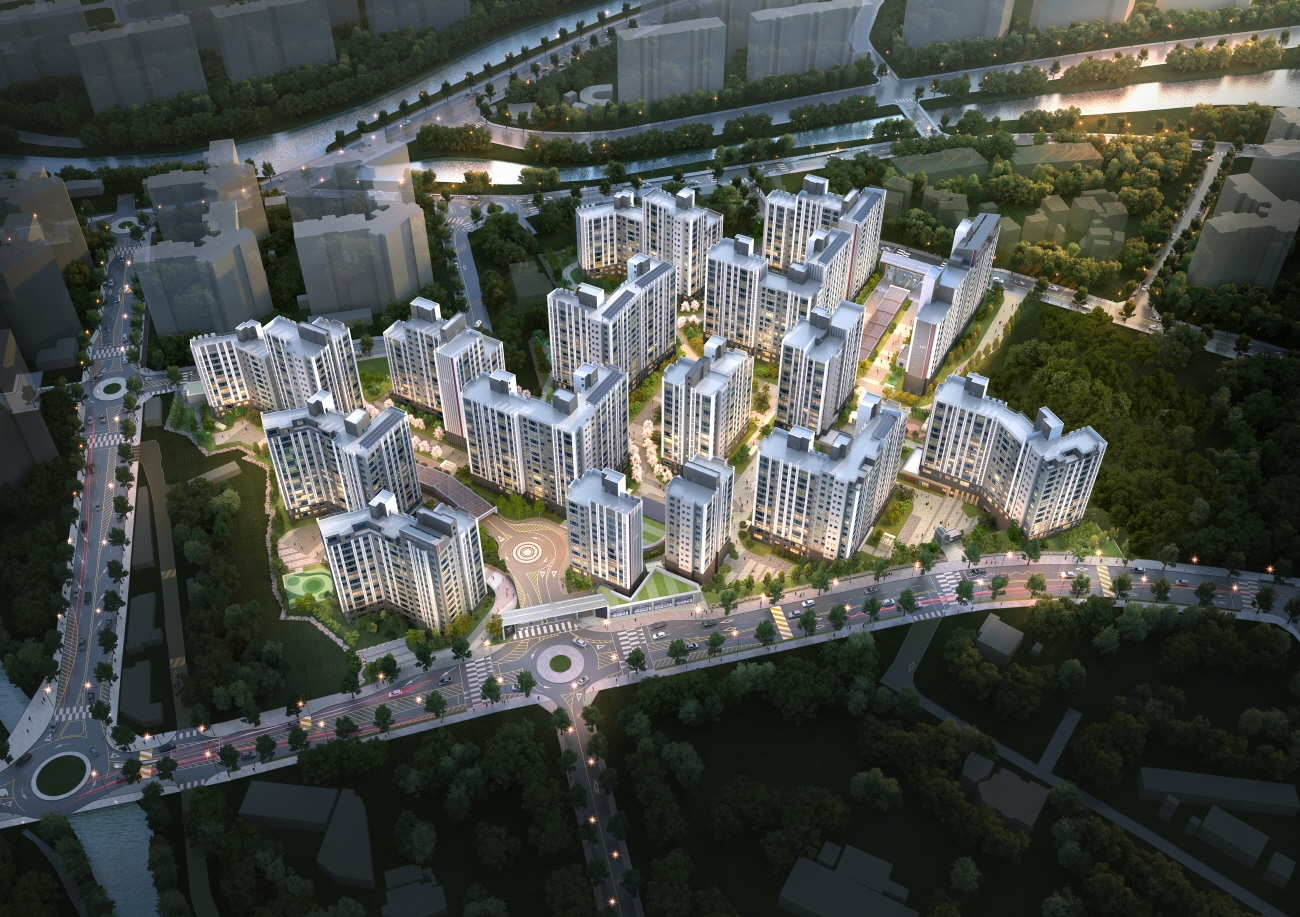 원주 롯데캐슬 시그니처 조감도