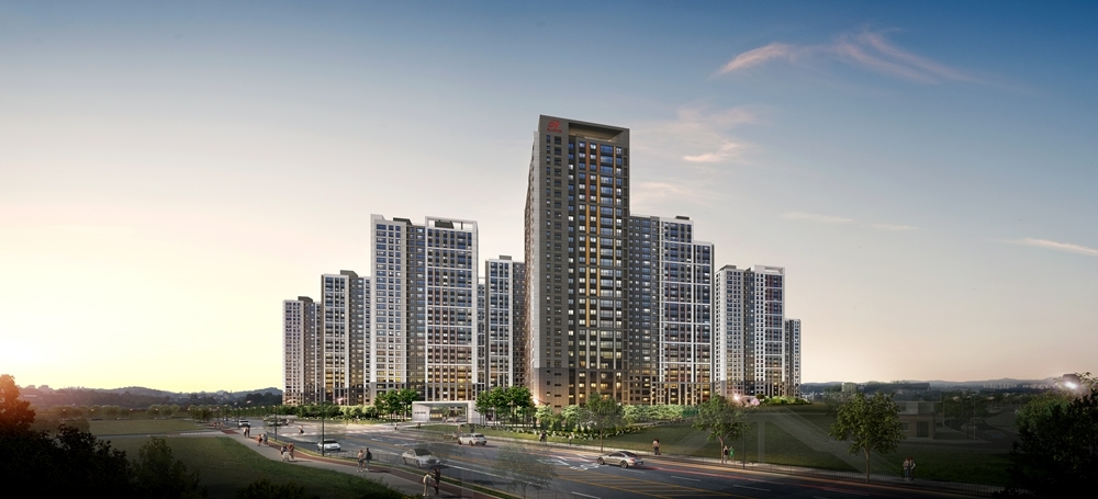 '힐스테이트 평택 화양' 투시도(이미지=현대엔지니어링)