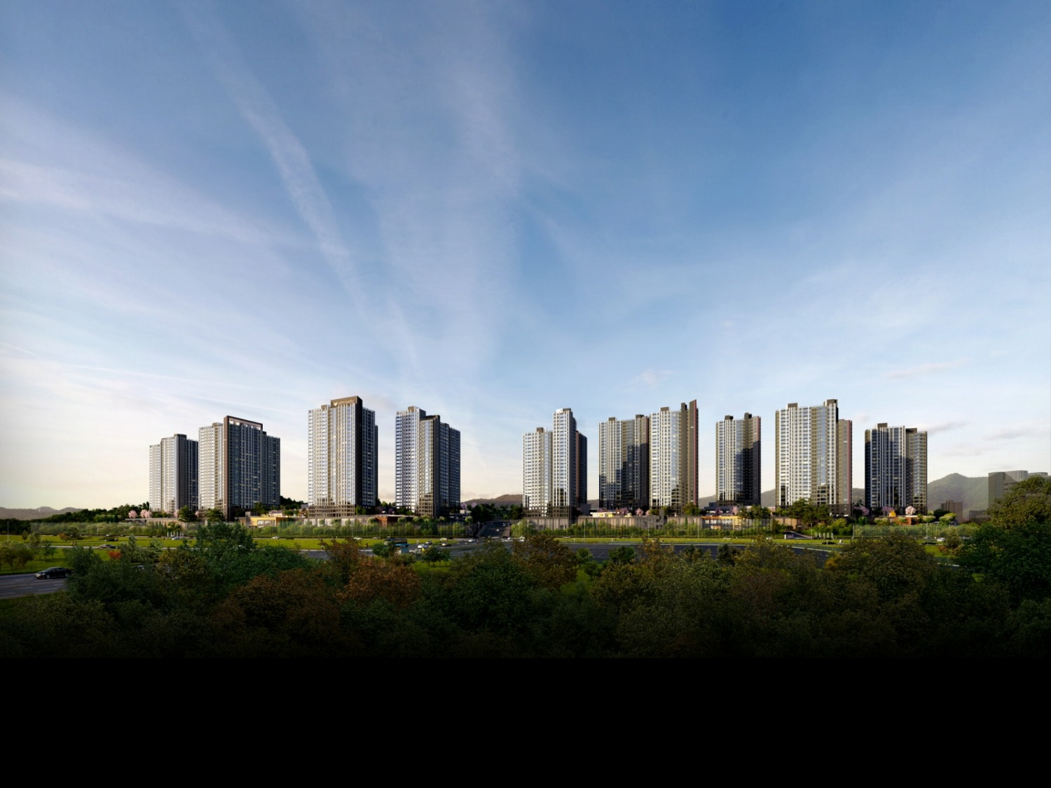 창원 롯데캐슬 포레스트 투시도