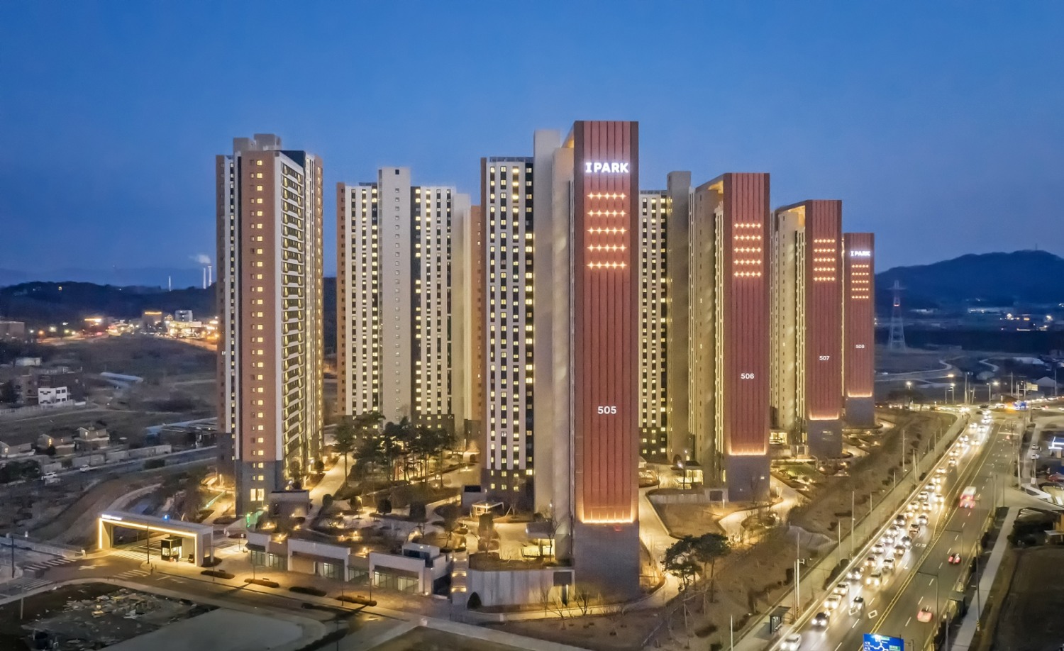 가경 아이파크 5단지 현장 모습.(사진=HDC현대산업개발)