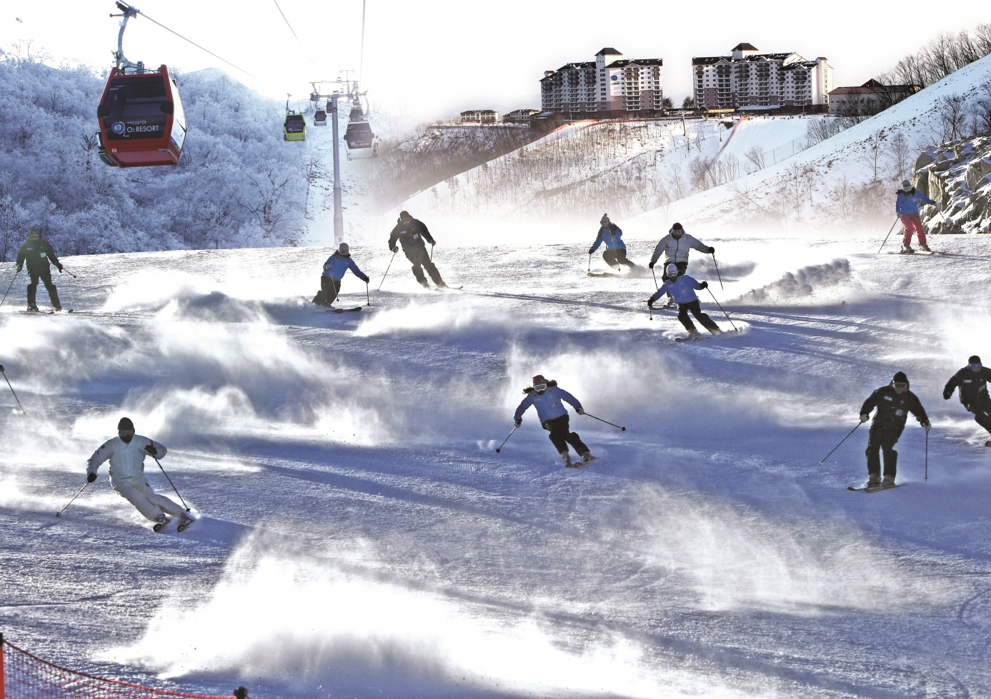 부영그룹 오투리조트 ‘스키구조요원 자격시험’ 진행