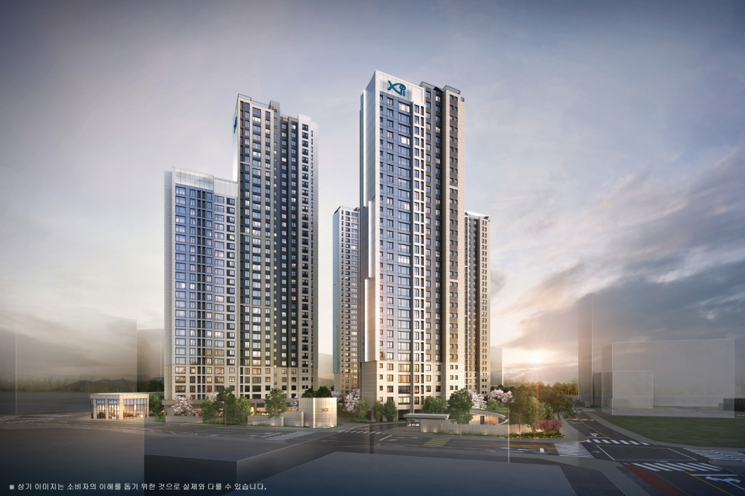 영등포자이 디그니티 투시도