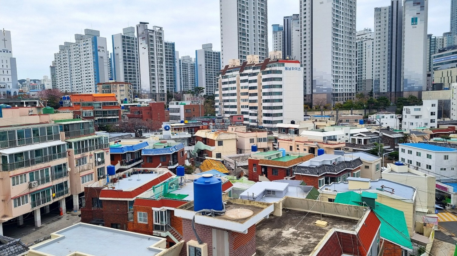 중동5구역 재개발사업 현장.(사진=최영록 기자)