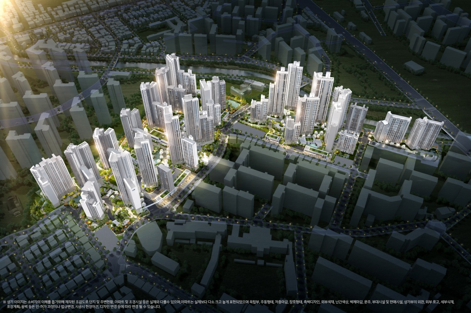 광명자이더샵포레나 조감도.(사진=GS건설)