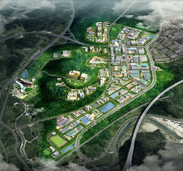 동남권 산단 조감도.(제공=부산 기장군)