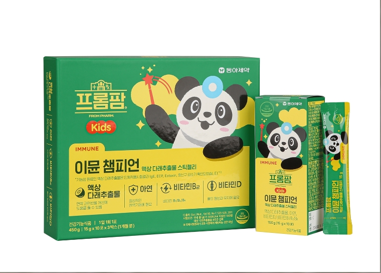 동아제약, 어린이 면역관리 건강기능식품 ‘이뮨챔피언’ 출시