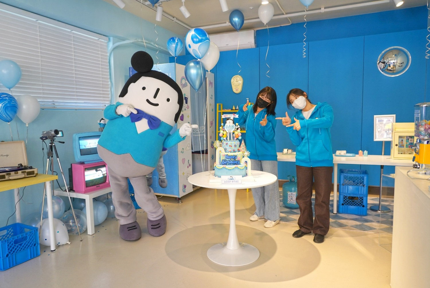 대대홍 19기가 운영한 ‘정대우 팝업스토어’.(사진=대우건설)