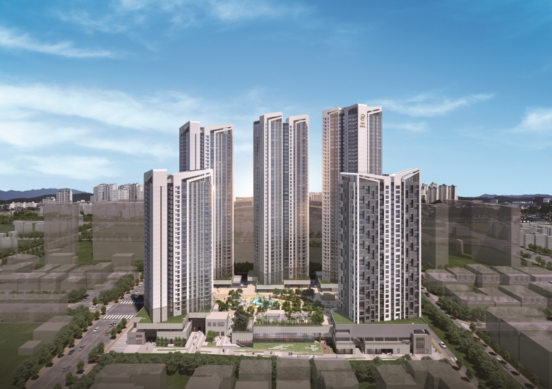 '해링턴 플레이스 테크노폴리스' 투시도(사진=효성중공업)