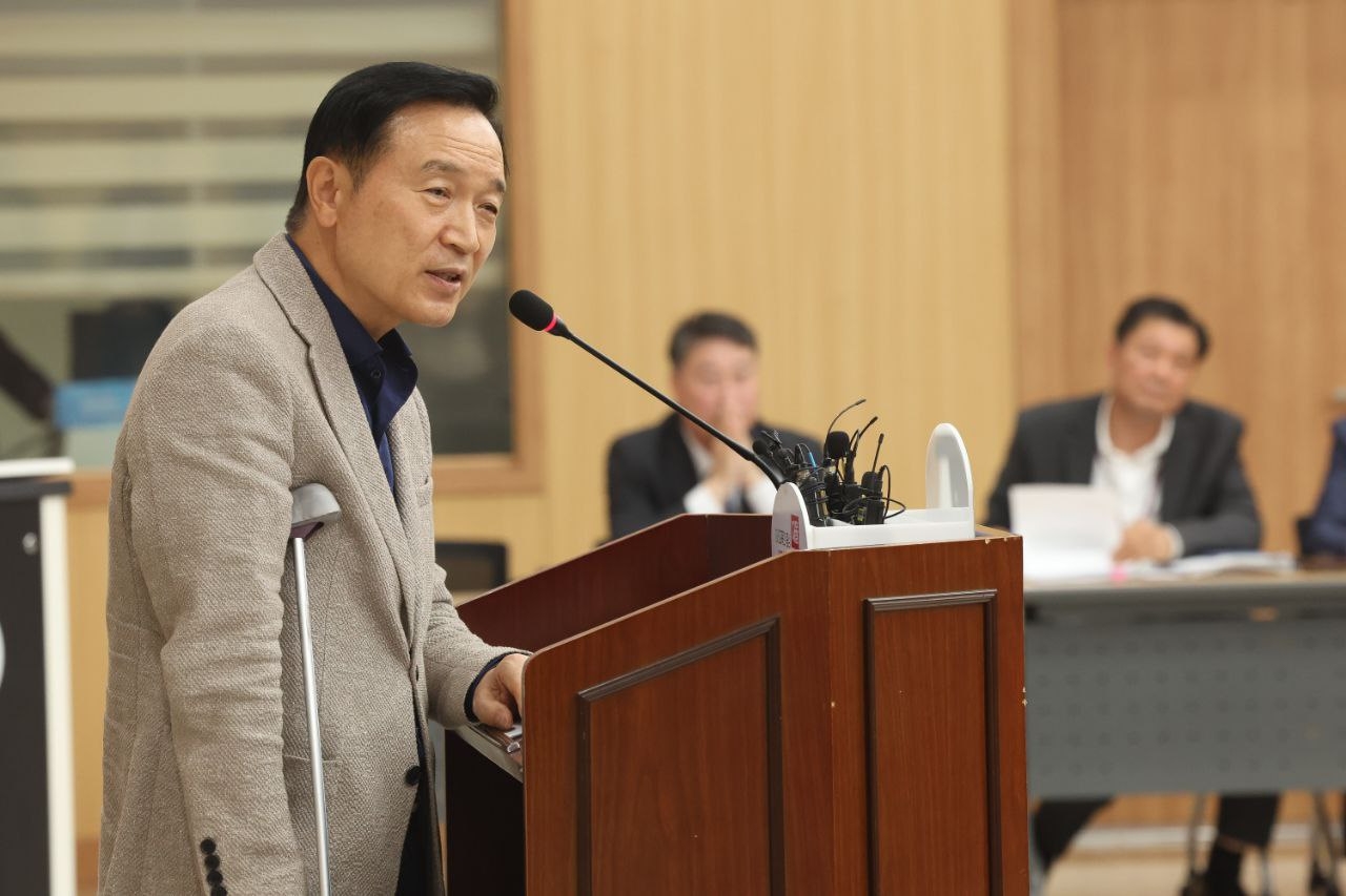 경기도교육감 긴급 기자회견 현장