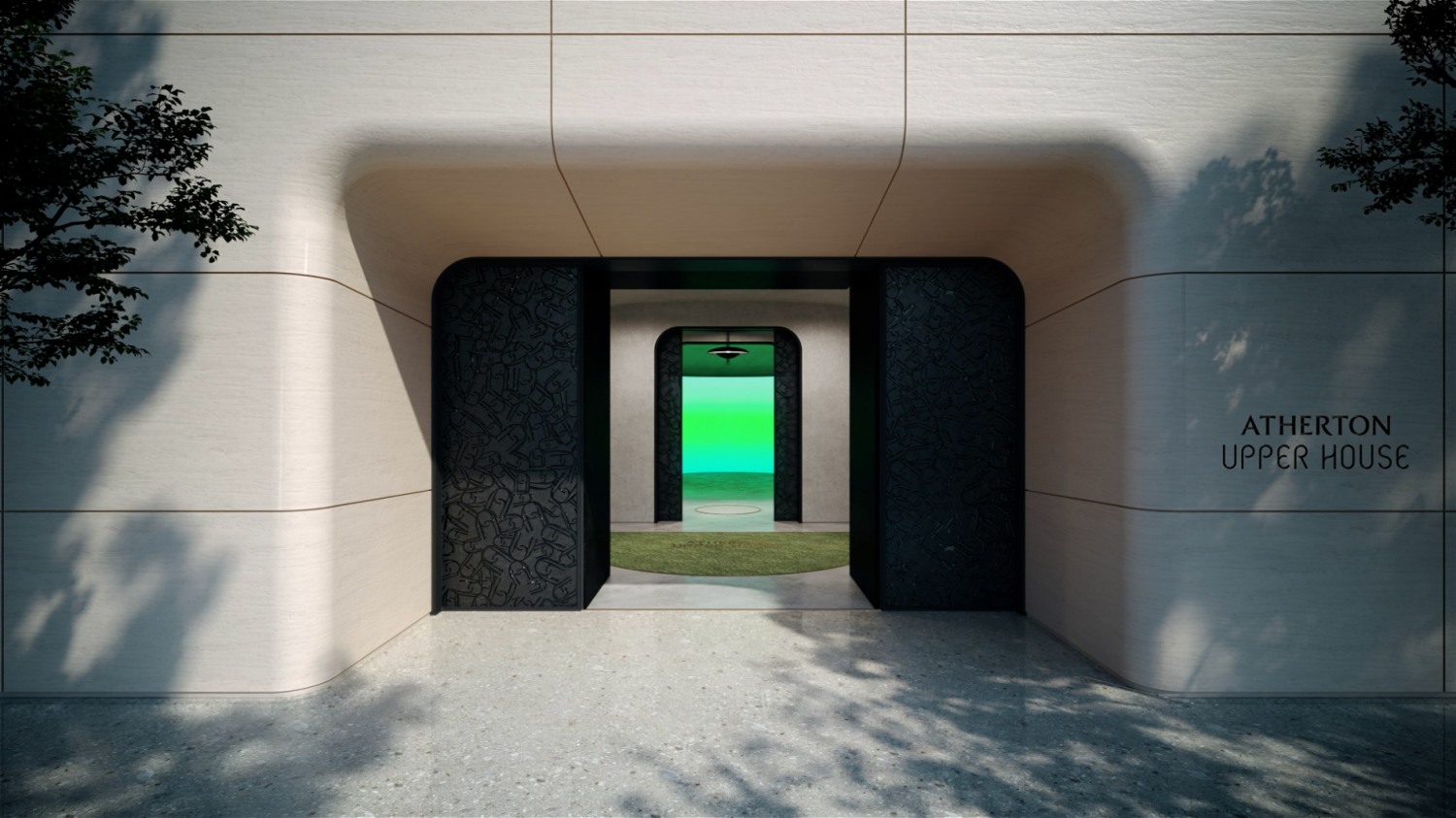 애서튼 어퍼하우스 입구