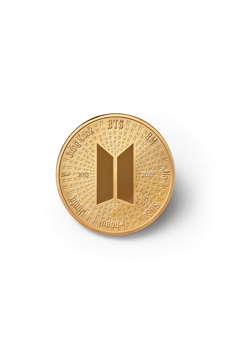 조폐공사, 방탄소년단 데뷔 10주년 2차 기념메달 출시