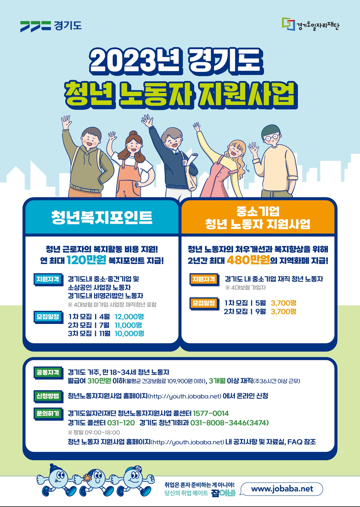 청년노동자 지원사업 안내