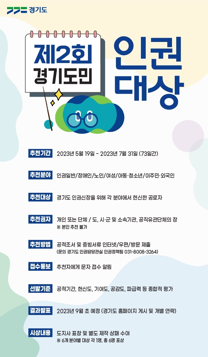 인권대상포스터안