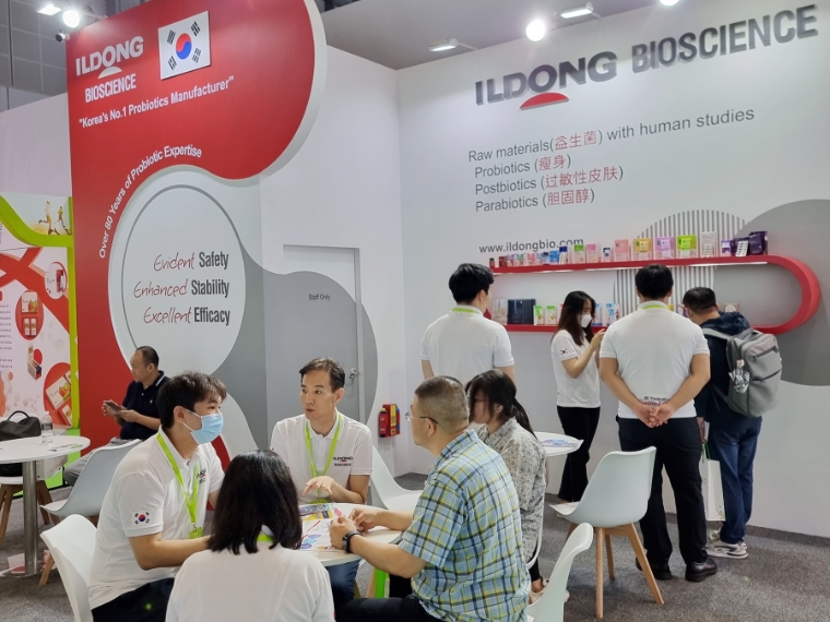 일동바이오사이언스, 中 건기식 박람회서 프로바이오틱스 홍보
