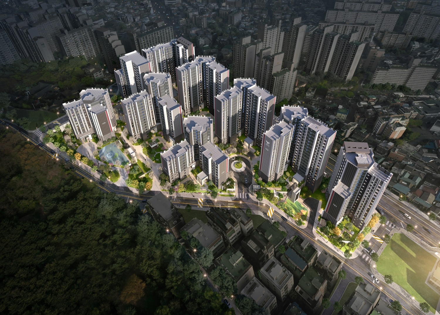 청량리 롯데캐슬 하이루체 조감도.(사진=롯데건설)