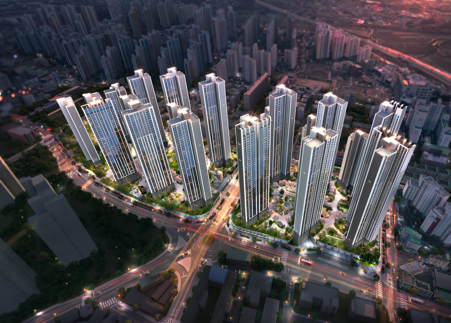 시흥 롯데캐슬 시그니처 조감도.(사진=롯데건설)