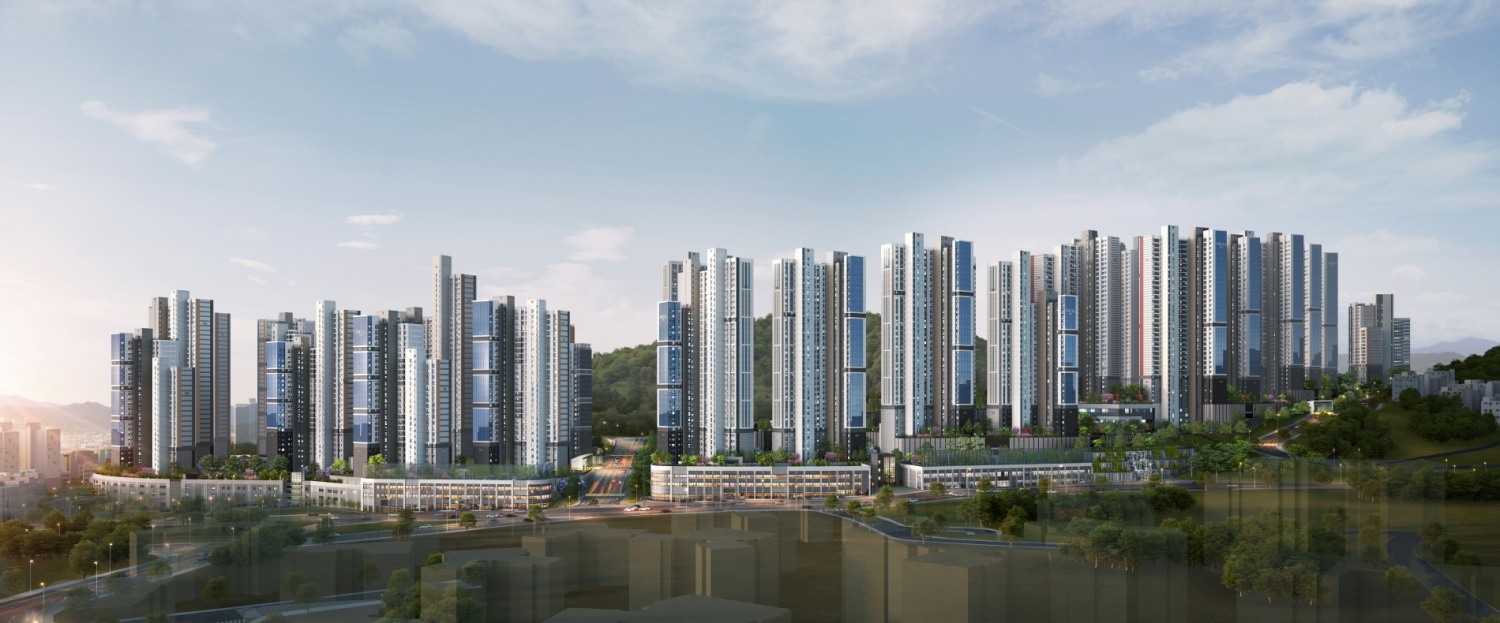 대연 디아이엘 투시도.(사진=롯데건설)