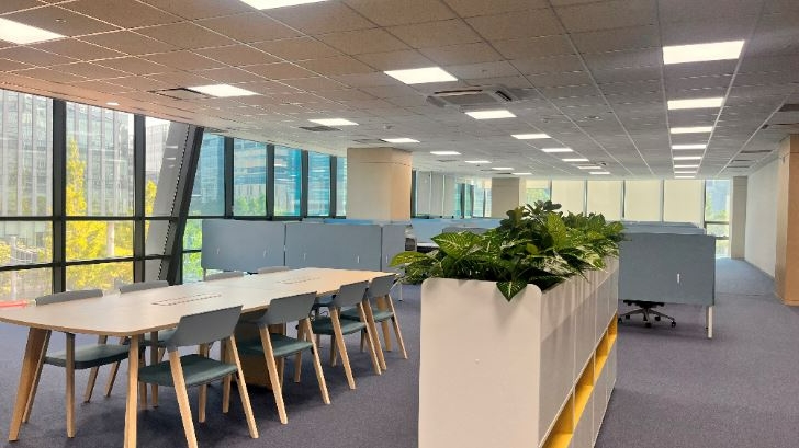 오는 7월 3일 새롭게 오픈하는 판교 거점오피스 모습.(사진=포스코그룹)