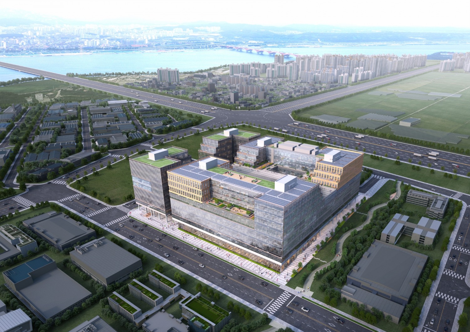 에코델타시티 반도아이비플래닛 조감도.(사진=반도건설)