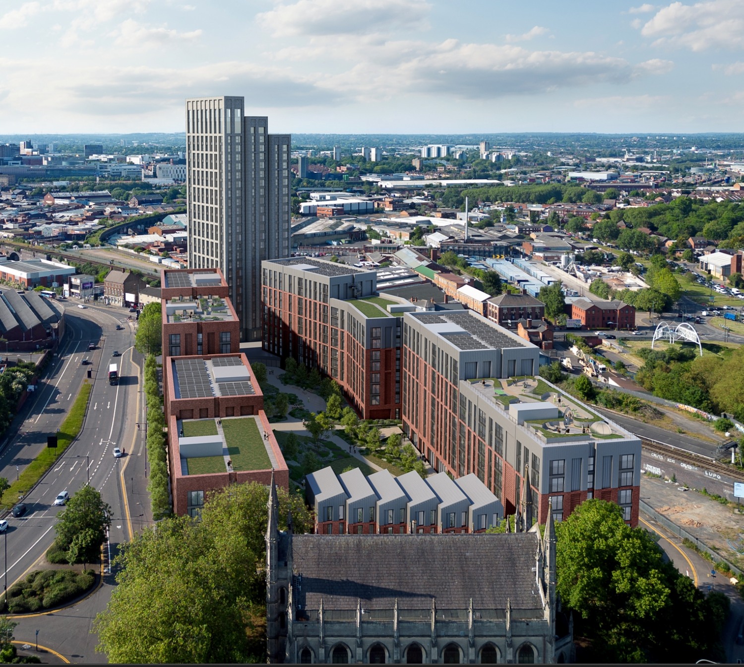 캠프힐(Camp Hill) 사업 조감도.(사진=GS건설)