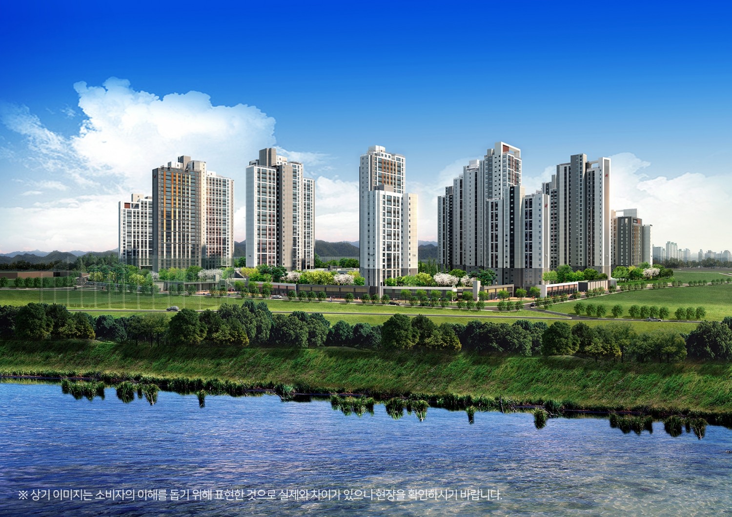 힐스테이트 신용 더리버 투시도.(사진=현대건설)