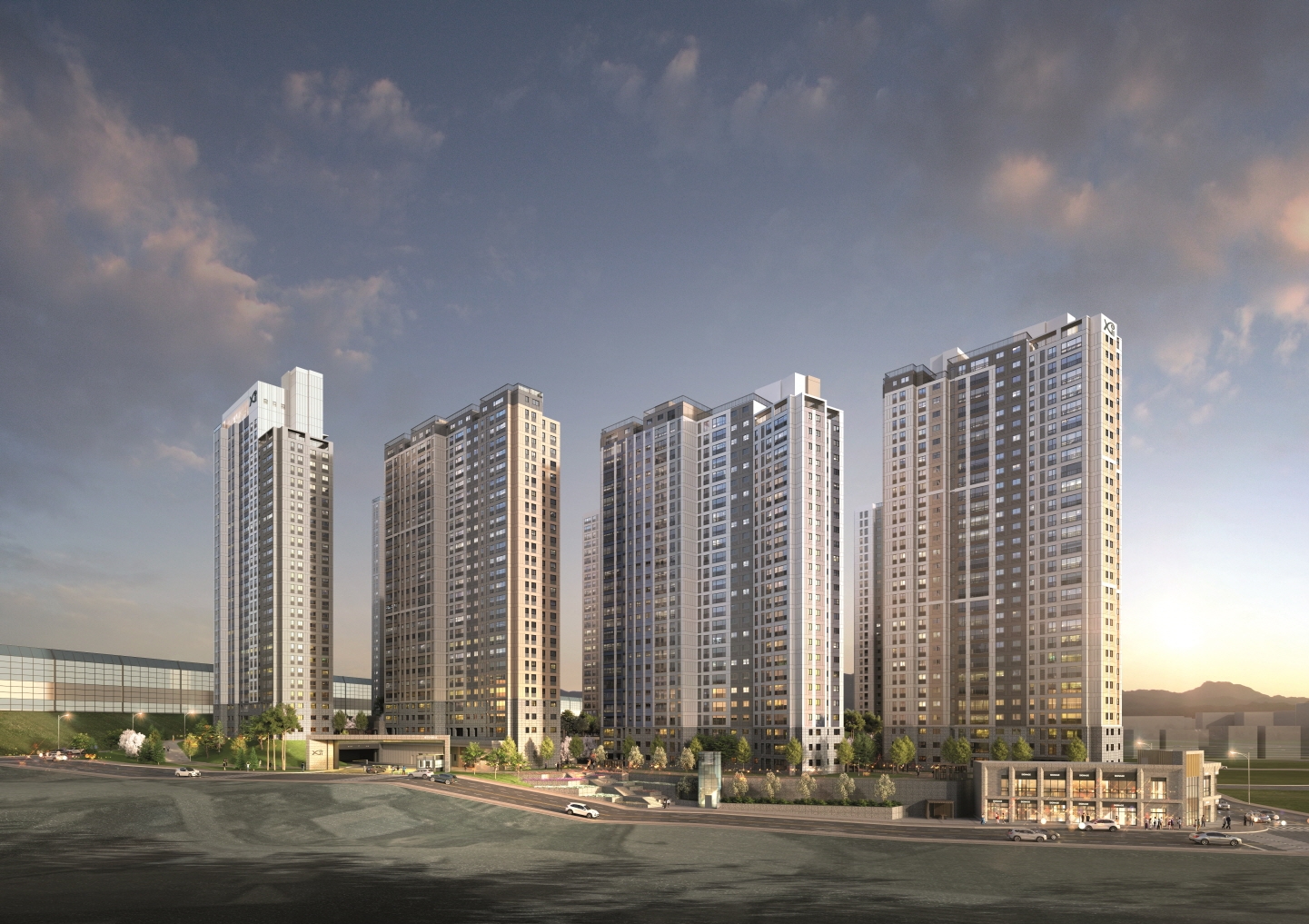 원주자이 센트로 투시도.(사진=GS건설)