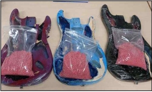 밀수입한 야바 1만6천117정.(사진=연합뉴스)