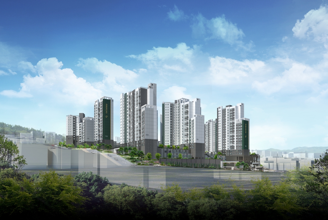 상도 푸르지오 클라베뉴 주경투시도.(사진=대우건설)