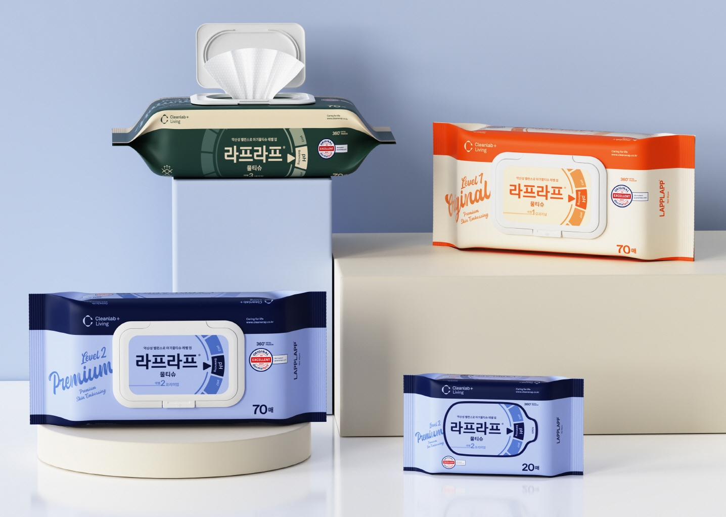 크린랩 라프라프 물티슈.(사진=크린랩)