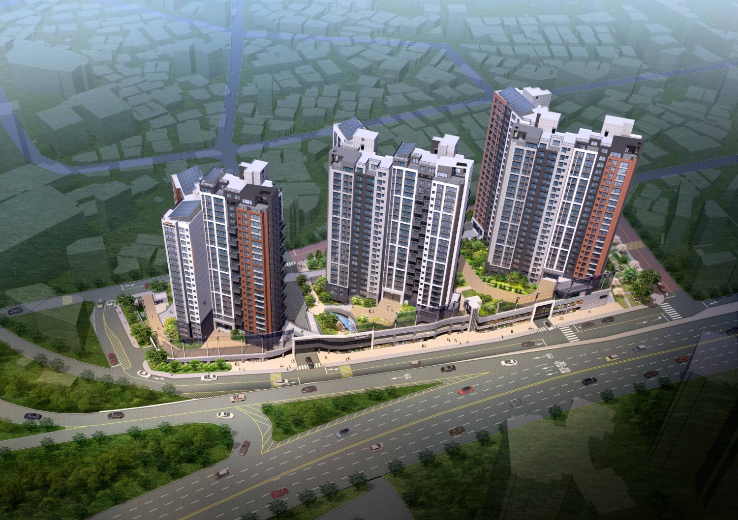 호반써밋 개봉 조감도.(사진=호반건설)