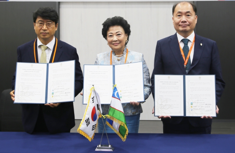 자생한방병원, 부천대-우즈벡과 '의료봉사∙아동척추건강 교육 프로그램 보급' 업무협약 체결