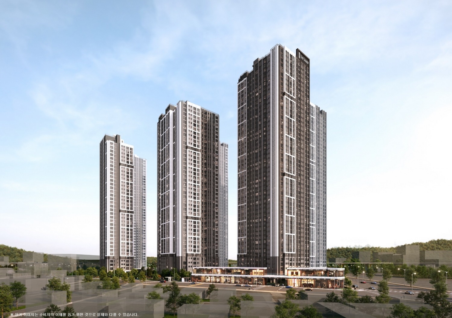 더샵 의정부역 링크시티 투시도.(사진=포스코이앤씨)