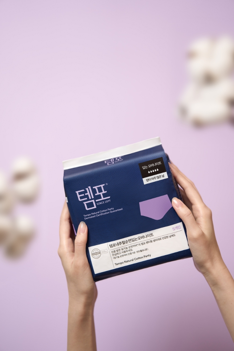 동아제약 템포, ‘입는 오버나이트’ 신제품 출시