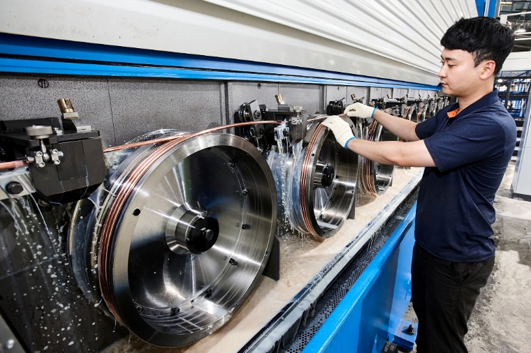 LS전선, 구미 사업장에 최신 ‘구리 도체 생산설비’ 도입
