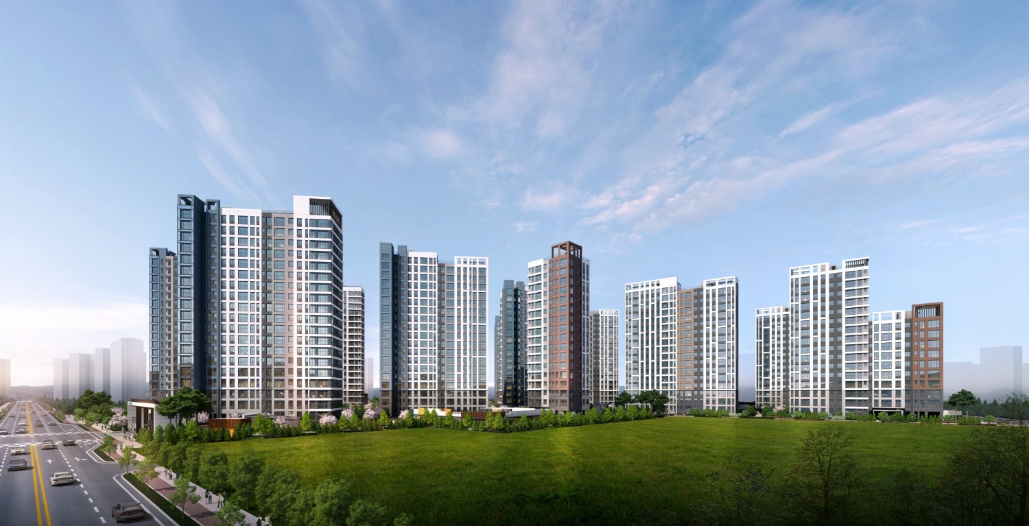 중흥S-클래스 에코델타시티 투시도.(사진=중흥토건)