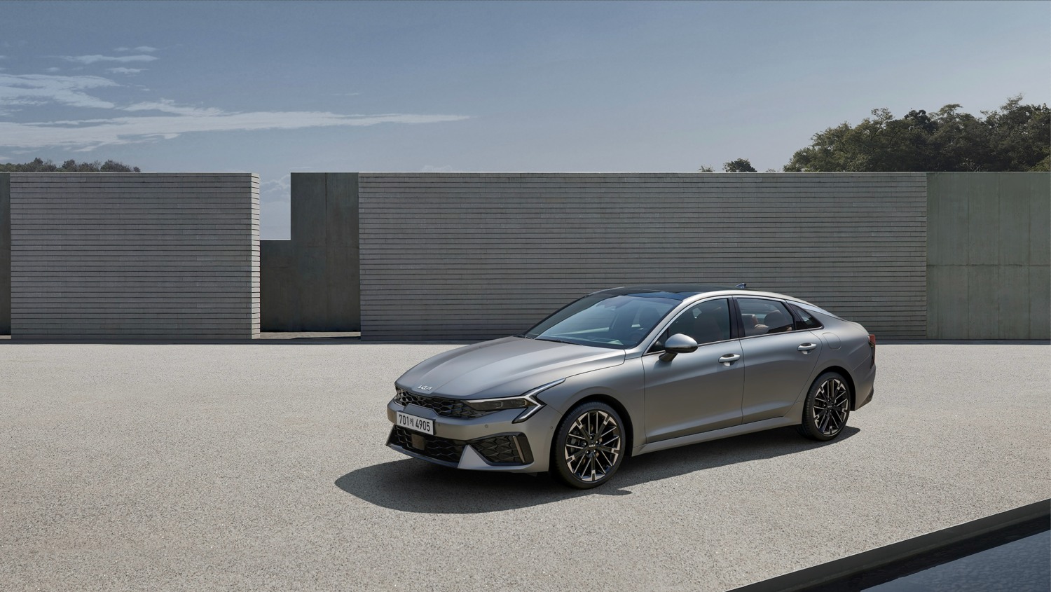 더 뉴 K5(문스케이프 매트 그레이).(사진=기아)