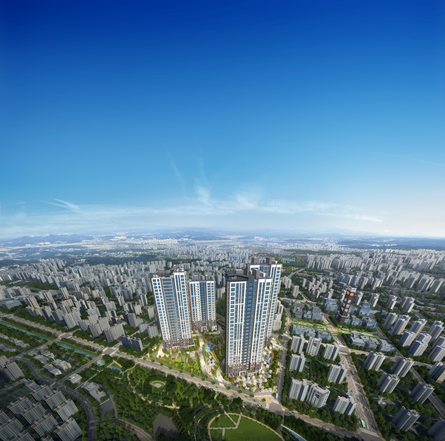 운정3 제일풍경채 조감도