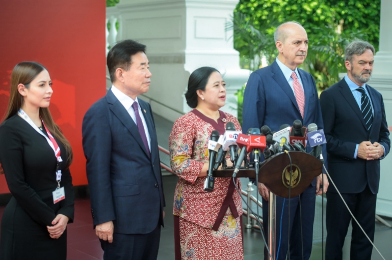 김진표 의장, 인도네시아 대통령·하원의장 면담 및 믹타 의장회의 참석